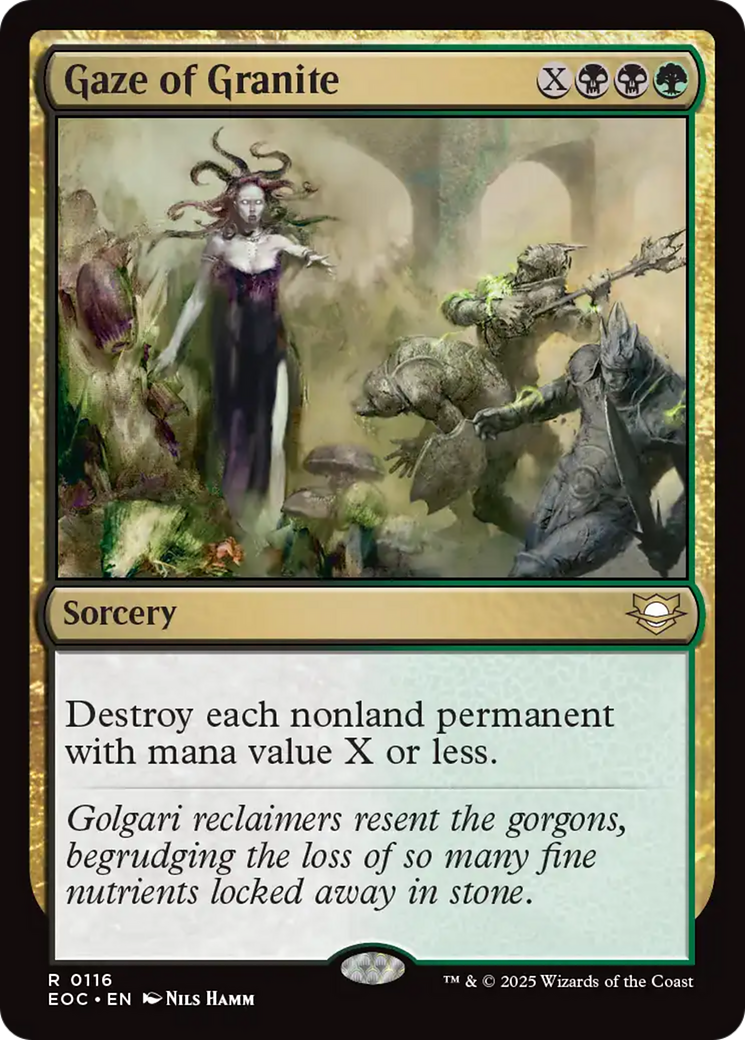 Gaze of Granite [Edge of Eternities Commander] | Game Master's Emporium (The New GME)