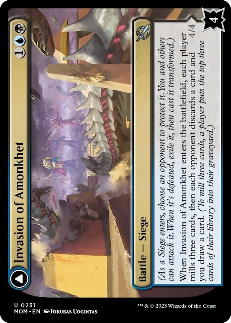 Invasion of Amonkhet // Lazotep Convert [March of the Machine] | Game Master's Emporium (The New GME)