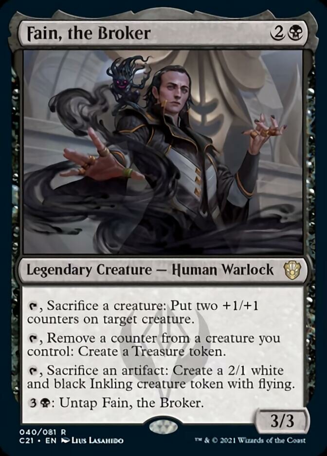 Fain, the Broker [Commander 2021] | Game Master's Emporium (The New GME)