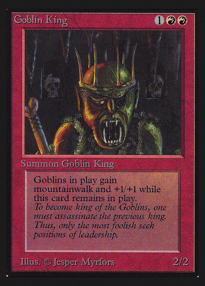 Goblin King [International Collectors' Edition] | Game Master's Emporium (The New GME)