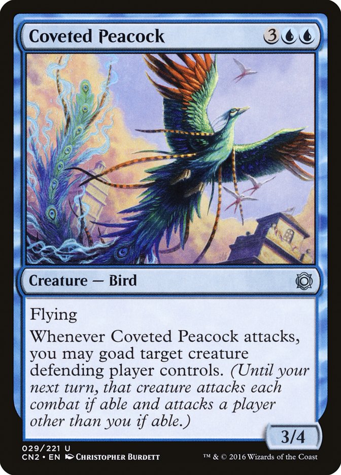 Coveted Peacock [Conspiracy: Take the Crown] | Game Master's Emporium (The New GME)