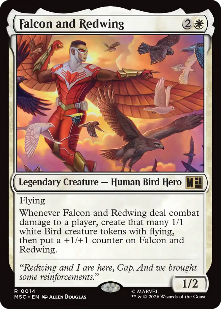 Falcon and Redwing [Marvel Super Heroes Commander] | Game Master's Emporium (The New GME)