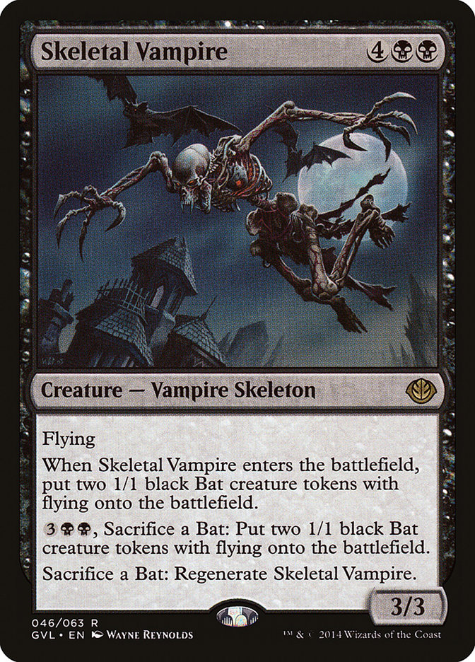 Skeletal Vampire (Garruk vs. Liliana) [Duel Decks Anthology] | Game Master's Emporium (The New GME)