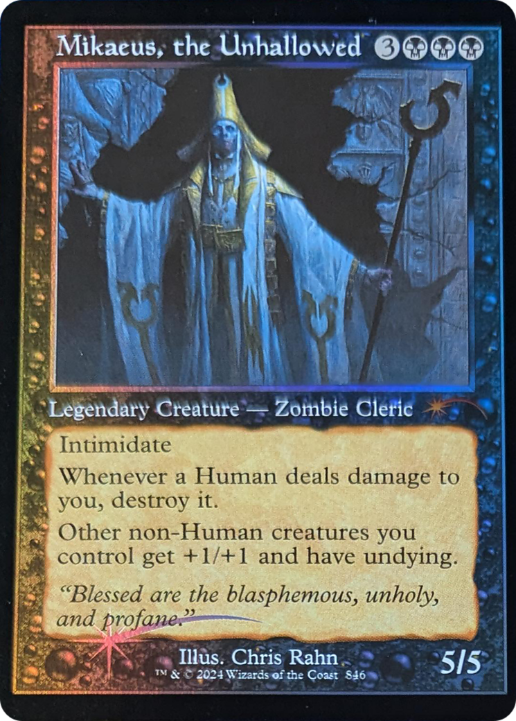 Mikaeus, the Unhallowed (Retro Frame) [Secret Lair Drop Series] | Game Master's Emporium (The New GME)