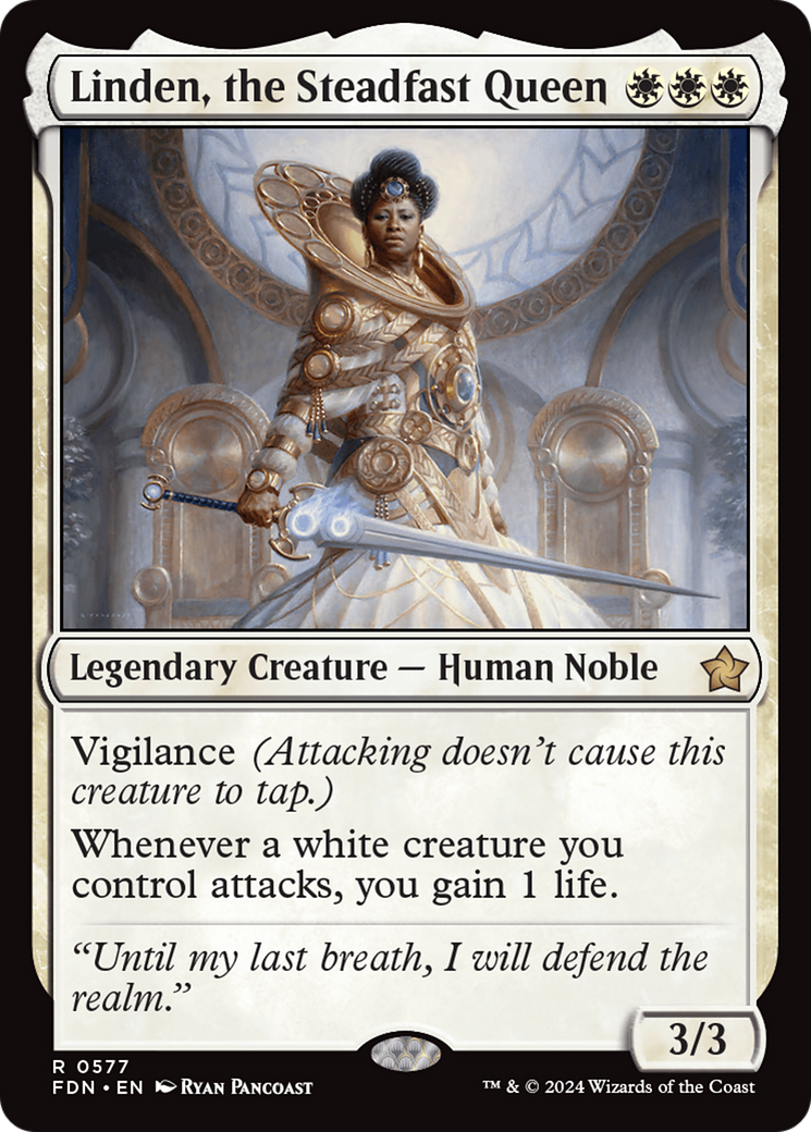 Linden, the Steadfast Queen [Foundations] | Game Master's Emporium (The New GME)