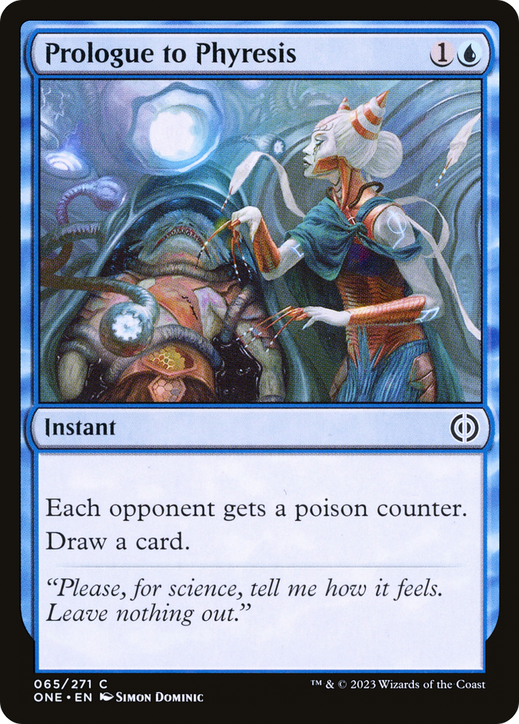 Prologue to Phyresis [Phyrexia: All Will Be One] | Game Master's Emporium (The New GME)