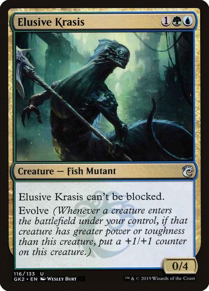 Elusive Krasis [Ravnica Allegiance Guild Kit] | Game Master's Emporium (The New GME)