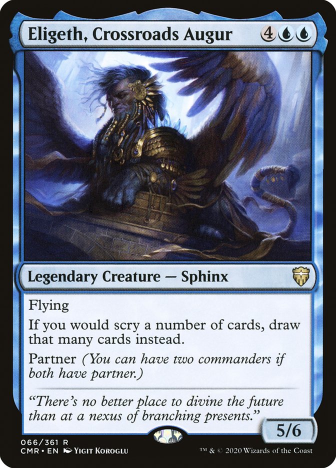 Eligeth, Crossroads Augur [Commander Legends] | Game Master's Emporium (The New GME)