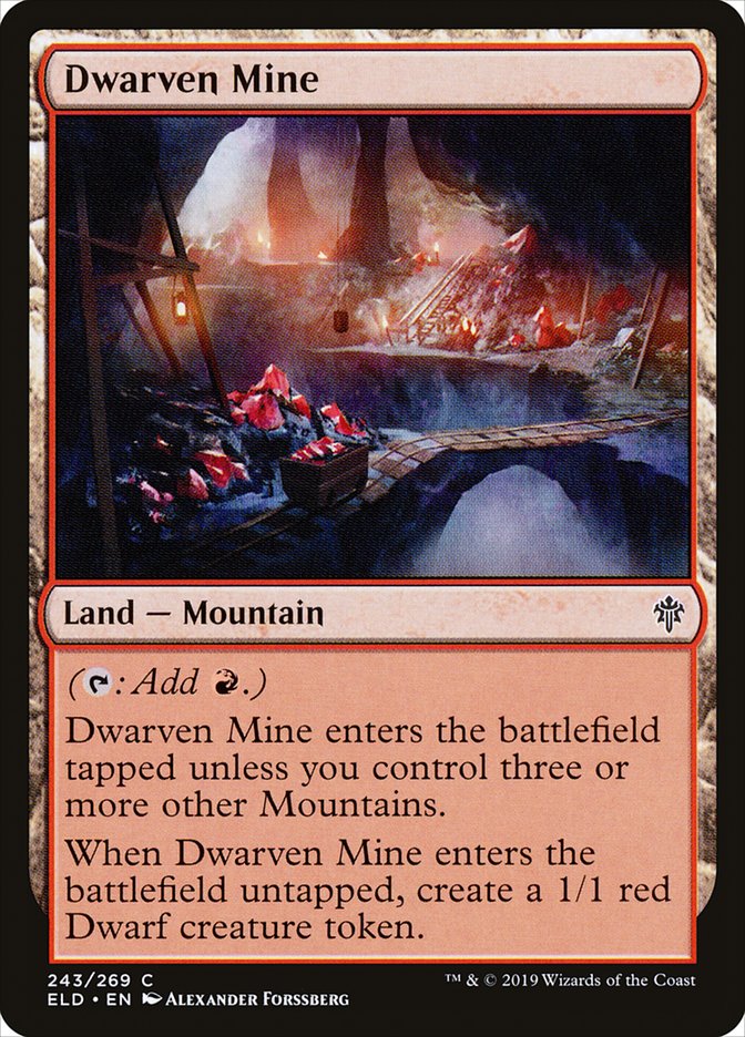 Dwarven Mine [Throne of Eldraine] | Game Master's Emporium (The New GME)