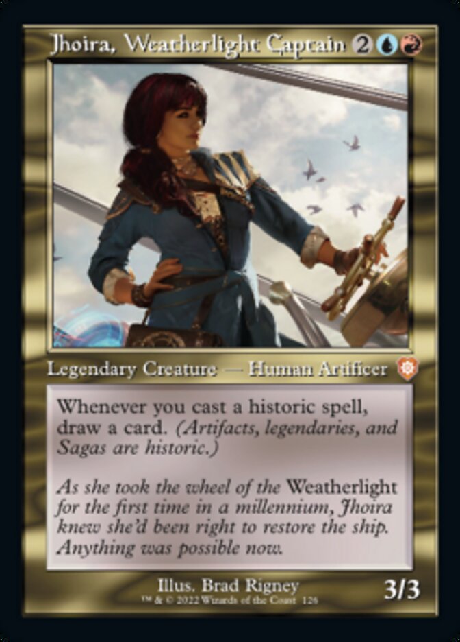Jhoira, Weatherlight Captain (Retro) [The Brothers' War Commander] | Game Master's Emporium (The New GME)