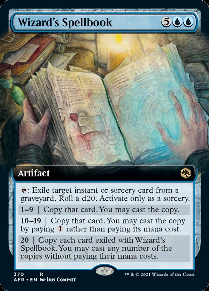Wizard's Spellbook (Extended Art) [Dungeons & Dragons: Adventures in the Forgotten Realms] | Game Master's Emporium (The New GME)