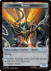 Food // Robot Double-Sided Token [Marvel's Spider-Man Tokens] | Game Master's Emporium (The New GME)