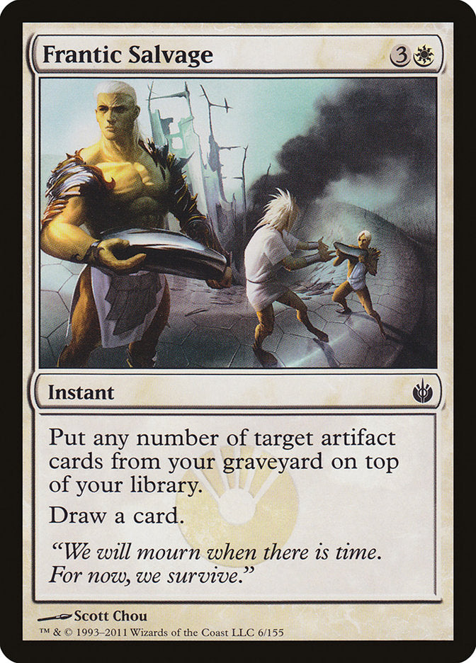 Frantic Salvage [Mirrodin Besieged] | Game Master's Emporium (The New GME)