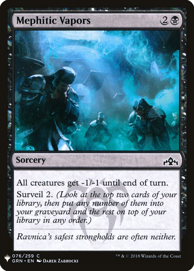 Mephitic Vapors [Mystery Booster] | Game Master's Emporium (The New GME)
