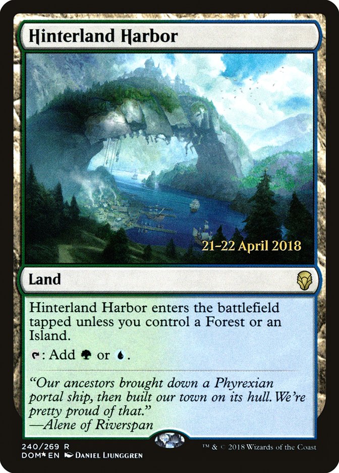 Hinterland Harbor [Dominaria Prerelease Promos] | Game Master's Emporium (The New GME)