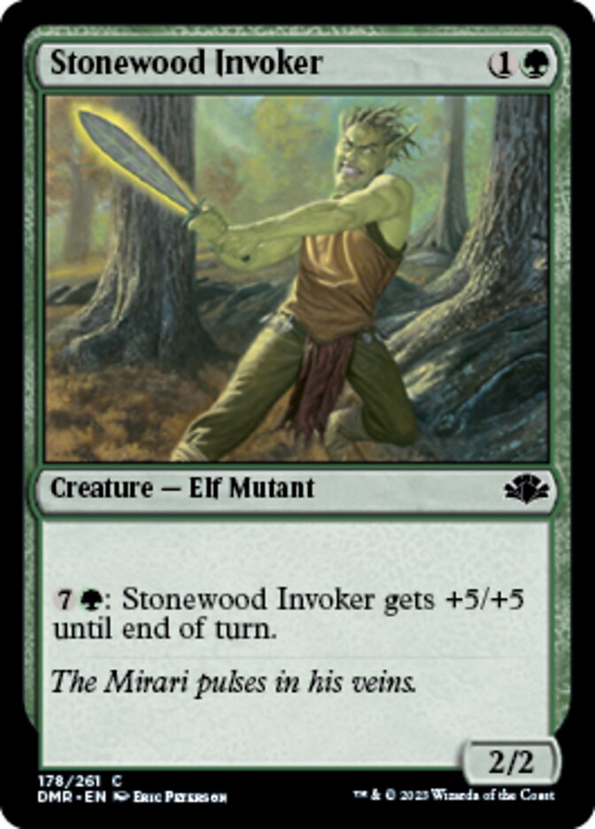 Stonewood Invoker [Dominaria Remastered] | Game Master's Emporium (The New GME)
