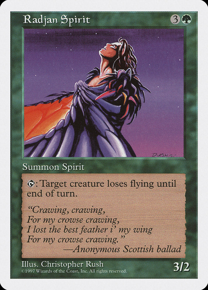 Radjan Spirit [Fifth Edition] | Game Master's Emporium (The New GME)