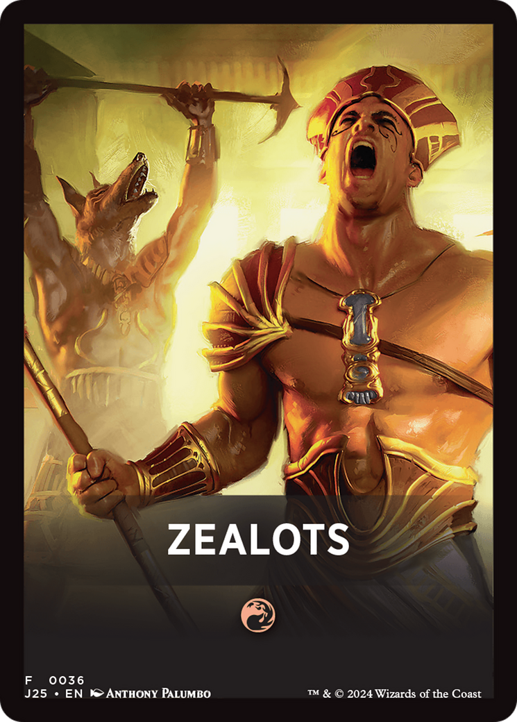 Zealots Theme Card [Foundations Jumpstart Front Cards] | Game Master's Emporium (The New GME)