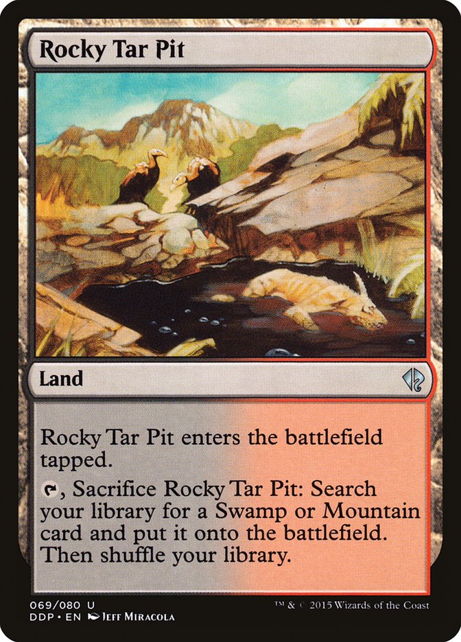 Rocky Tar Pit [Duel Decks: Zendikar vs. Eldrazi] | Game Master's Emporium (The New GME)