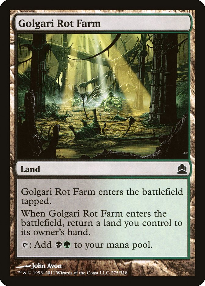 Golgari Rot Farm [Commander 2011] | Game Master's Emporium (The New GME)