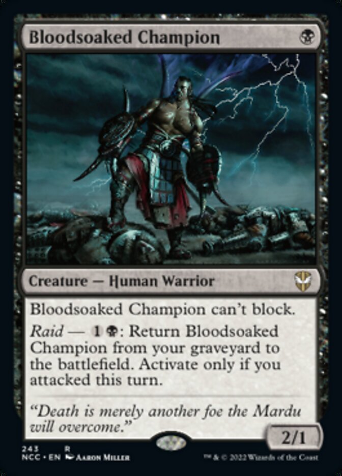 Bloodsoaked Champion [Streets of New Capenna Commander] | Game Master's Emporium (The New GME)
