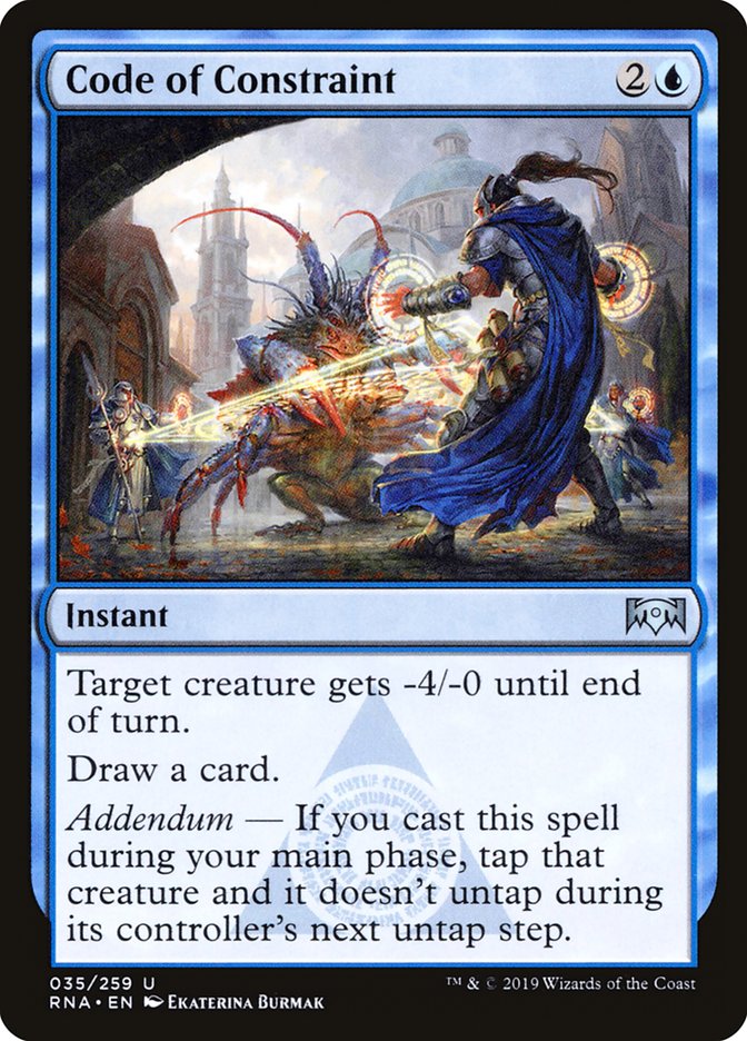 Code of Constraint [Ravnica Allegiance] | Game Master's Emporium (The New GME)