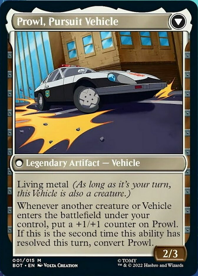 Prowl, Stoic Strategist // Prowl, Pursuit Vehicle [Transformers] | Game Master's Emporium (The New GME)