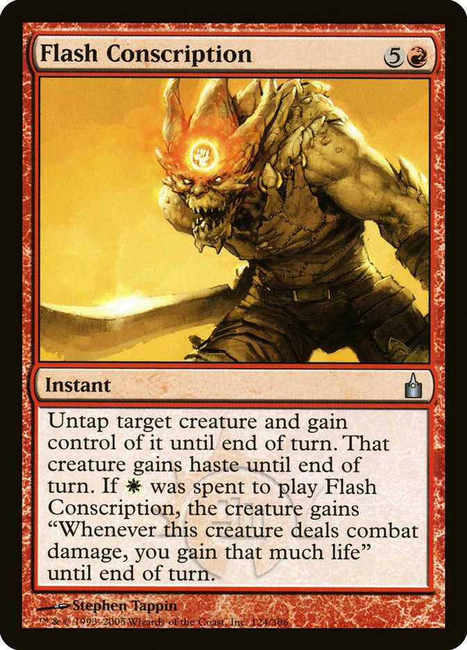 Flash Conscription [Ravnica: City of Guilds] | Game Master's Emporium (The New GME)