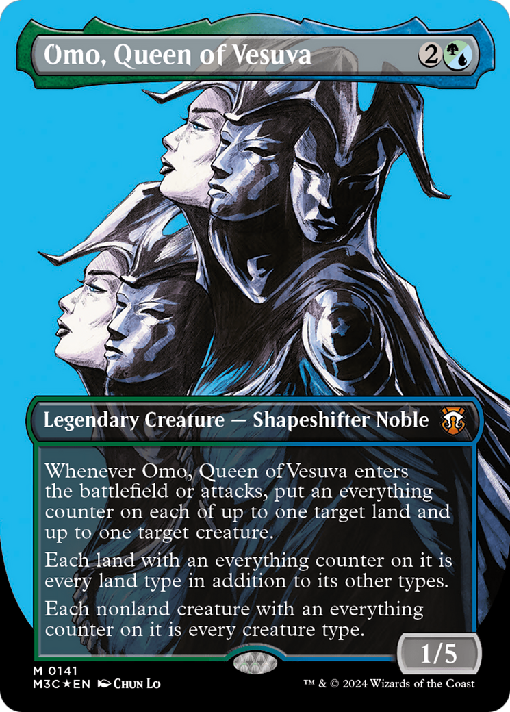 Omo, Queen of Vesuva (Display Commander) [Modern Horizons 3 Commander] | Game Master's Emporium (The New GME)
