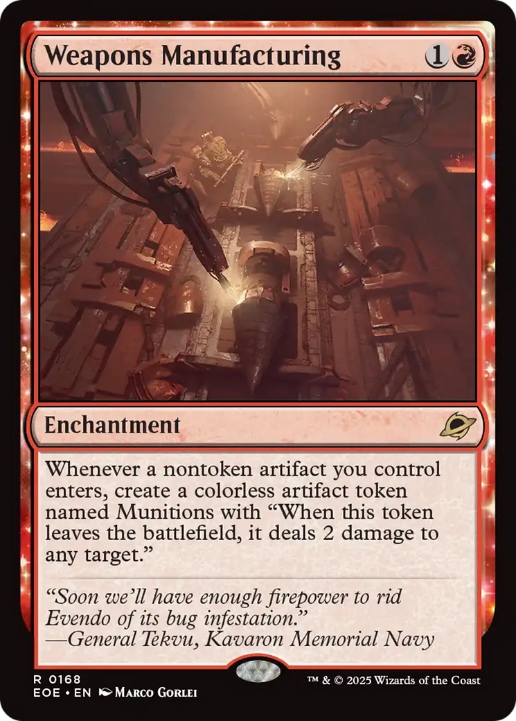 Weapons Manufacturing [Edge of Eternities] | Game Master's Emporium (The New GME)