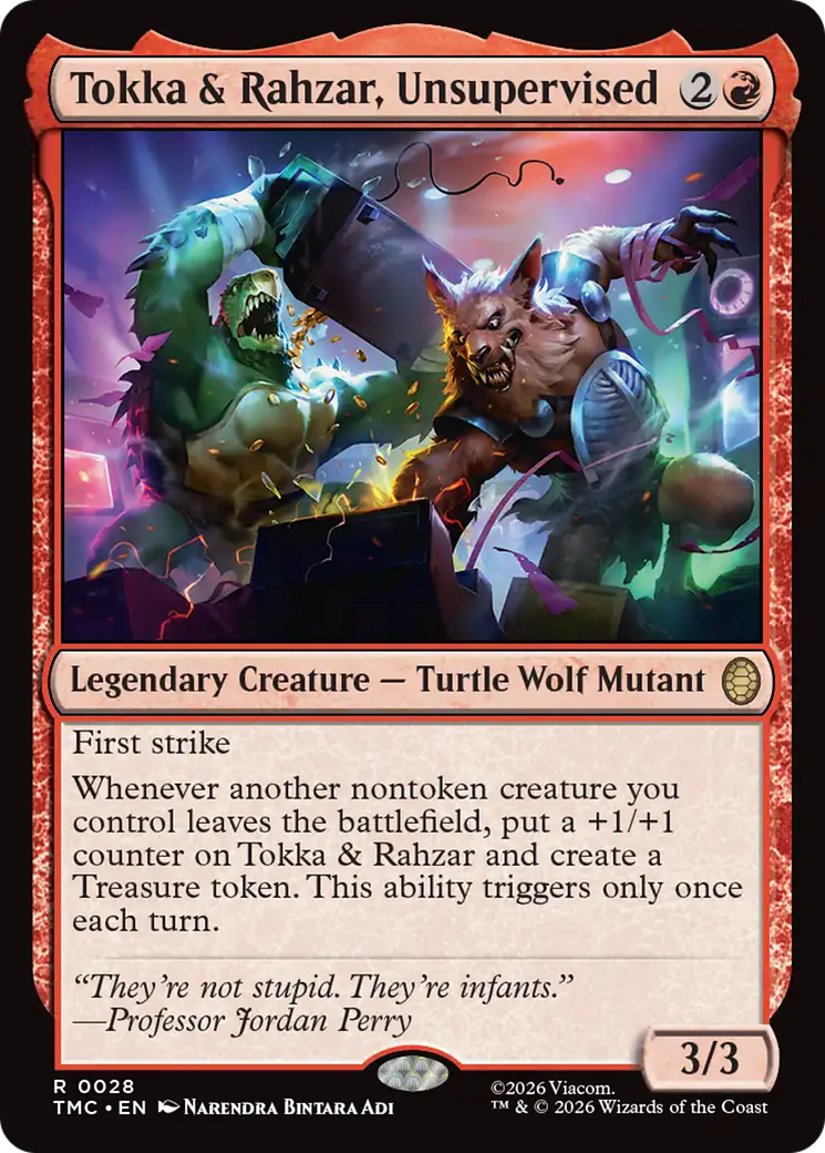 Tokka & Rahzar, Unsupervised [Teenage Mutant Ninja Turtles Commander] | Game Master's Emporium (The New GME)