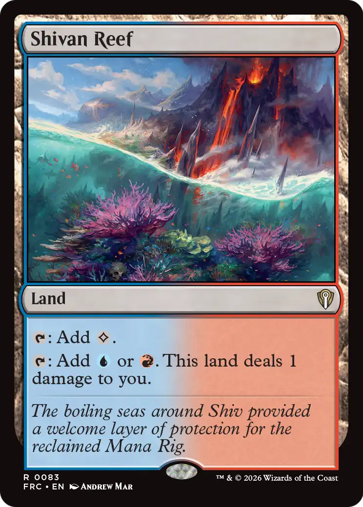 Shivan Reef [Reality Fracture Commander] | Game Master's Emporium (The New GME)