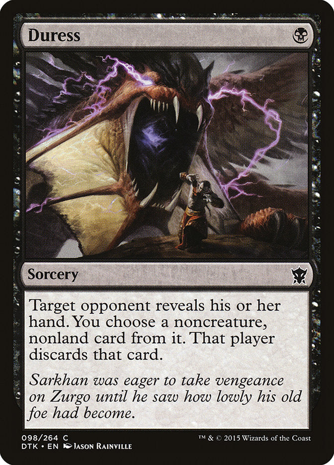 Duress [Dragons of Tarkir] | Game Master's Emporium (The New GME)