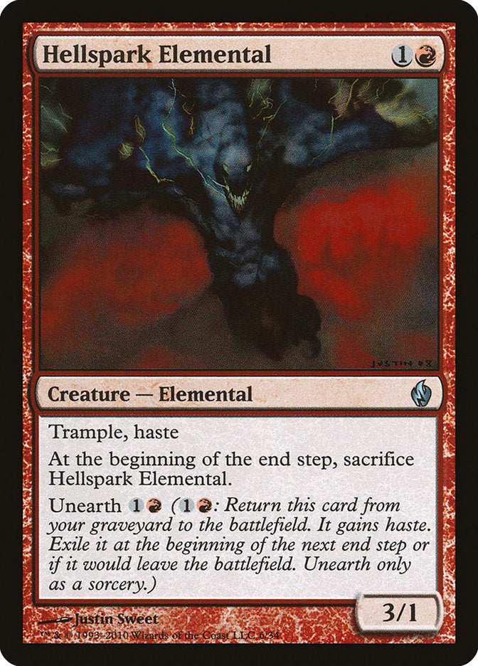 Hellspark Elemental [Premium Deck Series: Fire and Lightning] | Game Master's Emporium (The New GME)