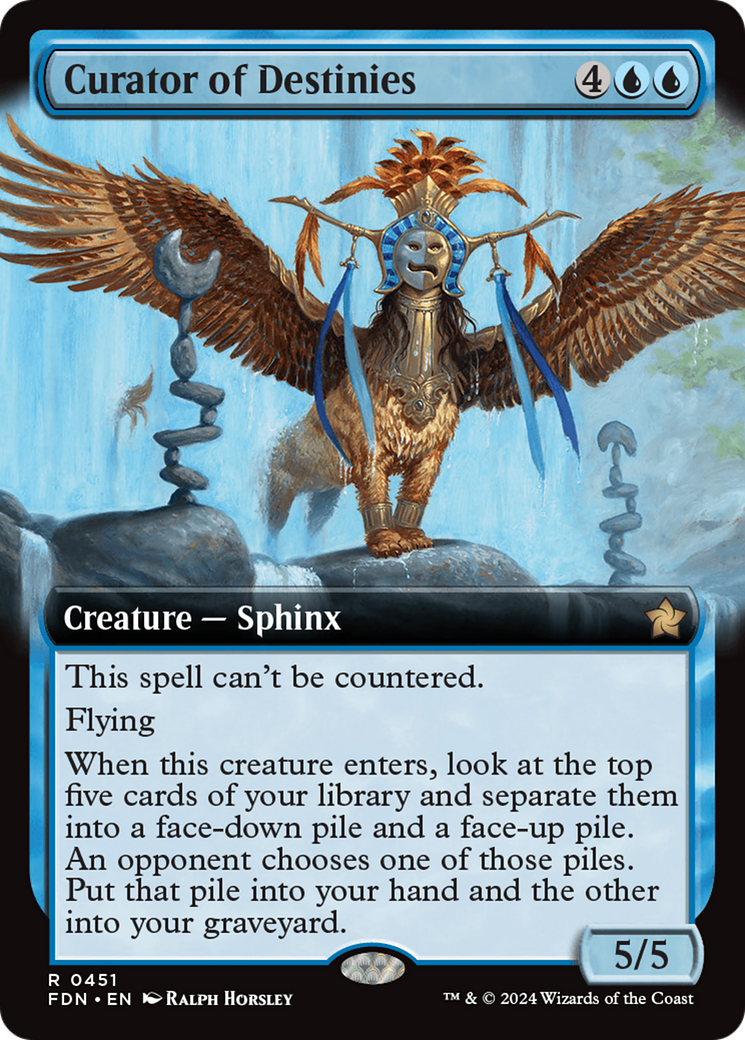 Curator of Destinies (Extended Art) [Foundations] | Game Master's Emporium (The New GME)