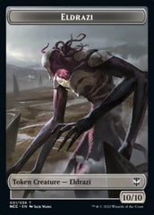 Eldrazi // Human Soldier Double-Sided Token [Streets of New Capenna Commander Tokens] | Game Master's Emporium (The New GME)