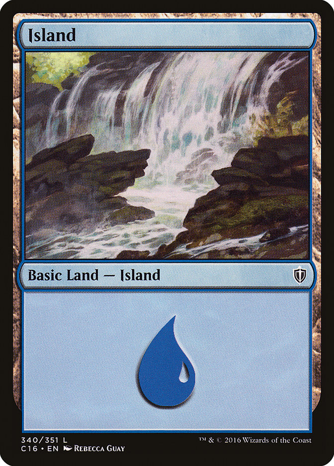 Island (340) [Commander 2016] | Game Master's Emporium (The New GME)