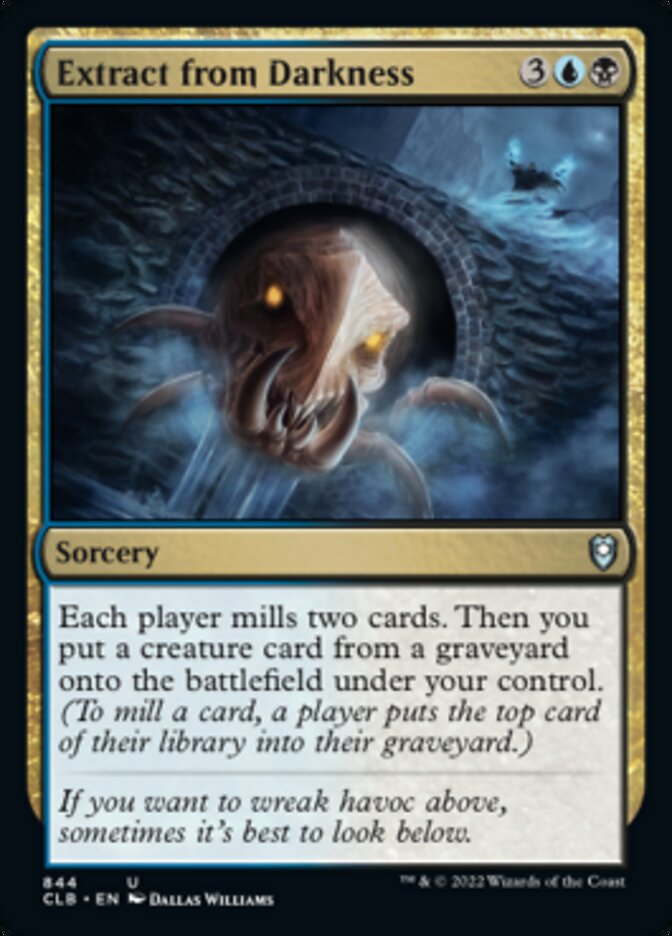 Extract from Darkness [Commander Legends: Battle for Baldur's Gate] | Game Master's Emporium (The New GME)