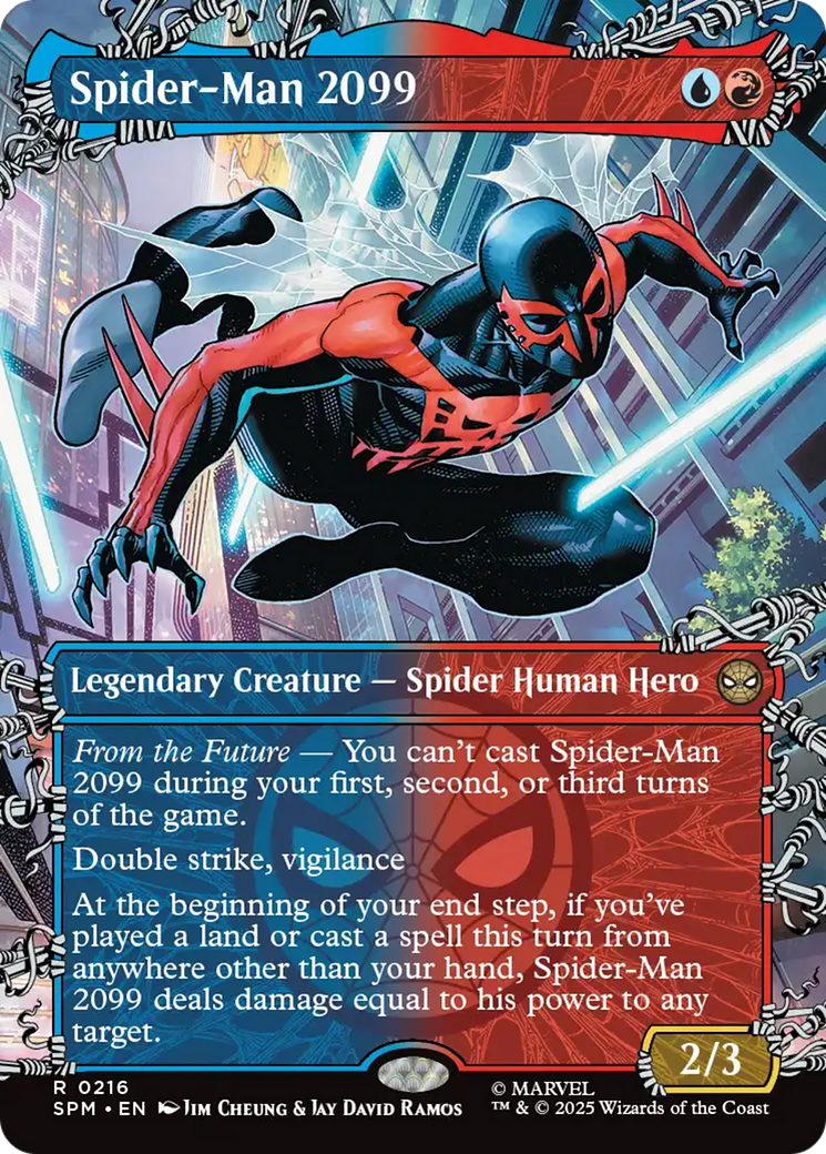 Spider-Man 2099 (0216) (Borderless) [Marvel's Spider-Man] | Game Master's Emporium (The New GME)