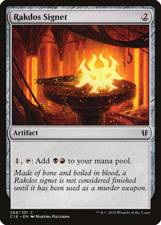Rakdos Signet [Commander 2016] | Game Master's Emporium (The New GME)