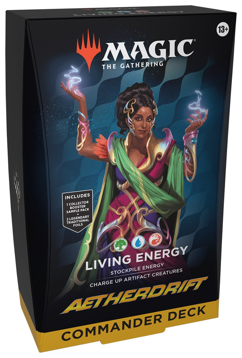 MTG Aetherdrift  Commander Deck: Living Energy G/U/R | Game Master's Emporium (The New GME)