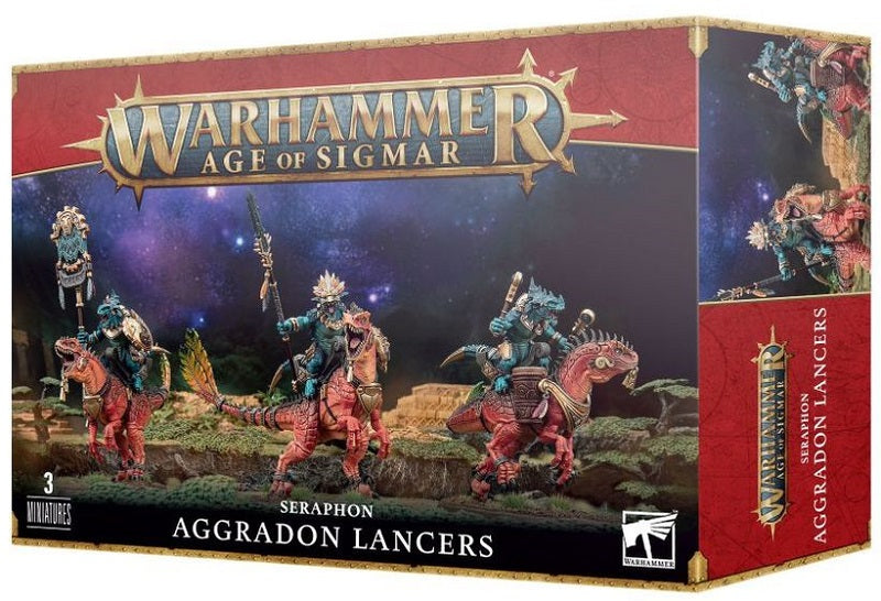 Seraphon  Aggradon Lancers | Game Master's Emporium (The New GME)