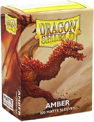 Dragon Shield Matte Amber Sleeves 100 | Game Master's Emporium (The New GME)