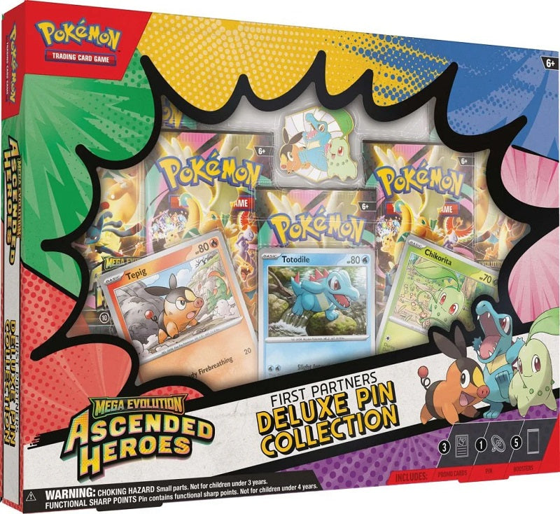 Pokemon  Ascended Heroes DLX Pin Collection  Limit 1 | Game Master's Emporium (The New GME)