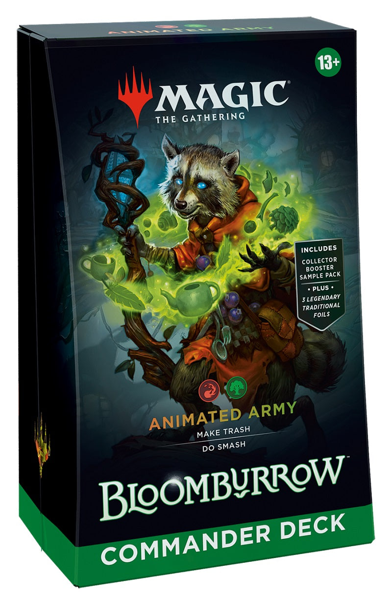 MTG Bloomburrow  Commander Deck: Animated Army R/G | Game Master's Emporium (The New GME)