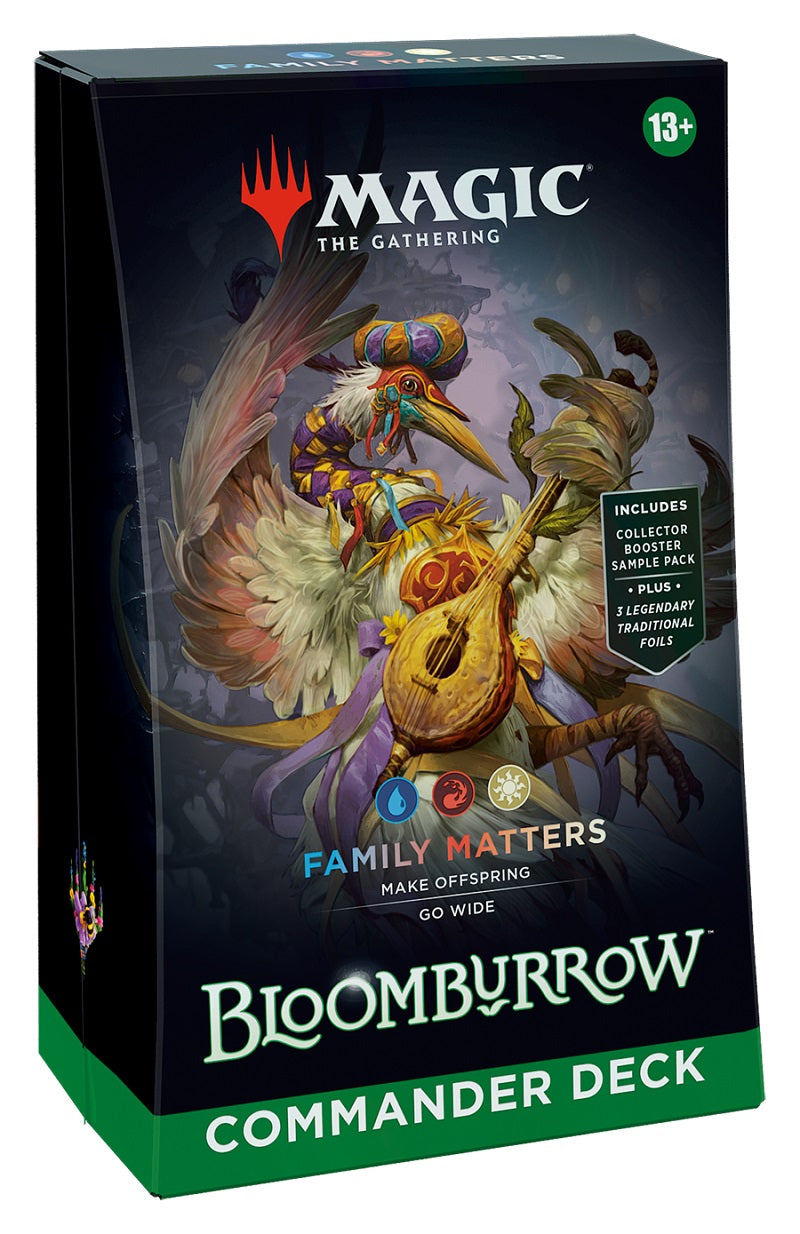 MTG Bloomburrow  Commander Deck: Family Matters U/R/W | Game Master's Emporium (The New GME)