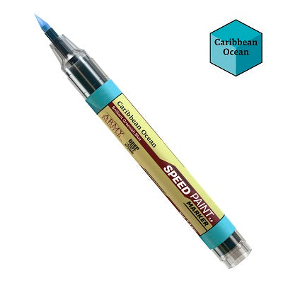 Army Painter Speed Paint MARKER Caribbean Ocean | Game Master's Emporium (The New GME)