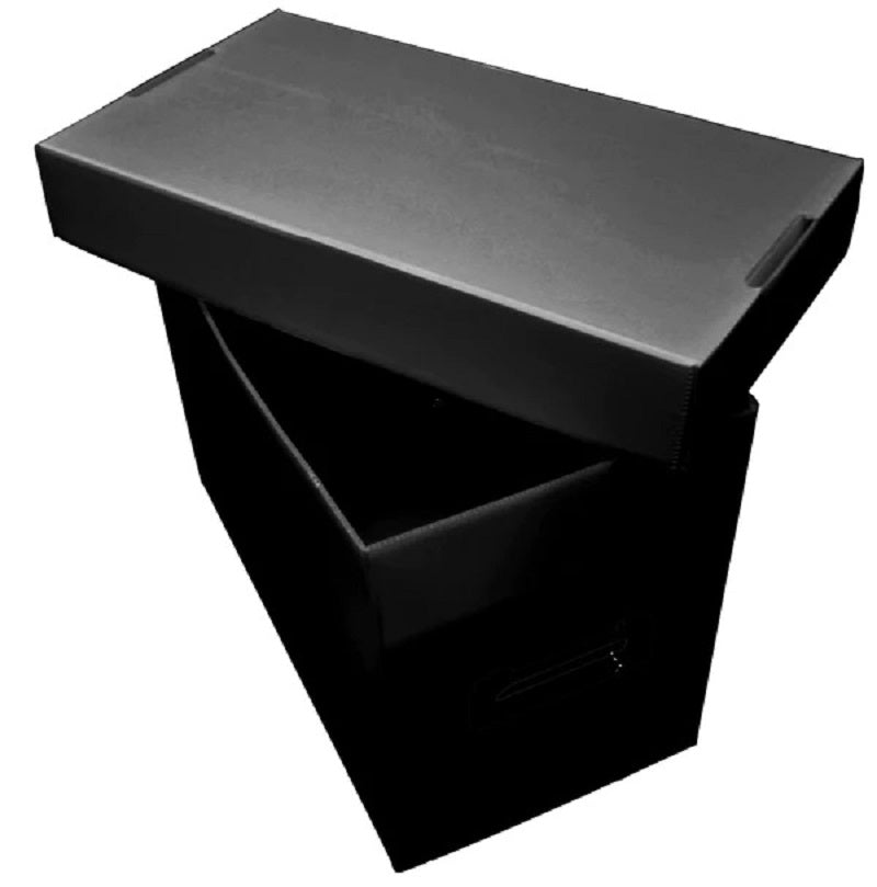 COMIC BOX SHORT BLACK PLASTIC | Game Master's Emporium (The New GME)