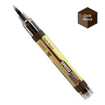 Army Painter Speed Paint MARKER Dark Wood | Game Master's Emporium (The New GME)