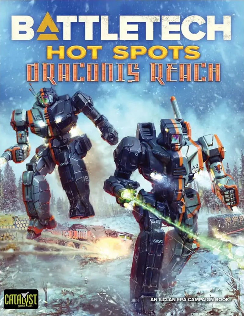 Battletech  Hot Spots Draconis Reach Campaign Book HC | Game Master's Emporium (The New GME)